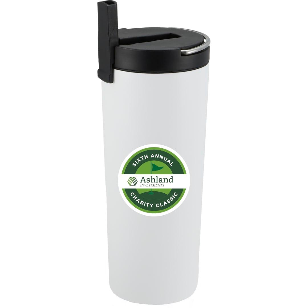 Thor copper insulated tumbler 24oz flip straw lid Black miniatura 51