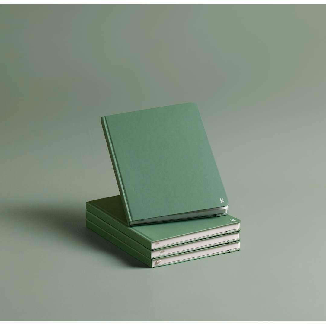 Karst 5.5 x 8.5 stone bound notebook Beige miniatura 24