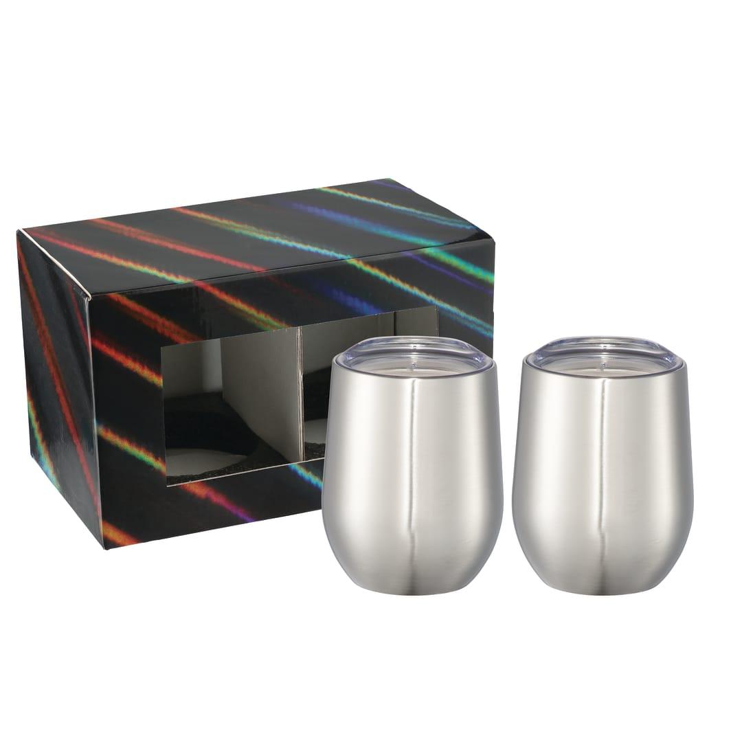 Corzo cup 12oz 2 in 1 gift set Black miniatura 7