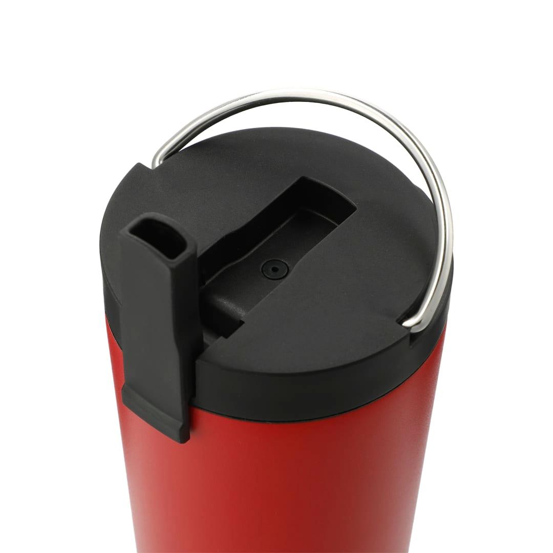 Thor copper insulated tumbler 24oz flip straw lid Black miniatura 28