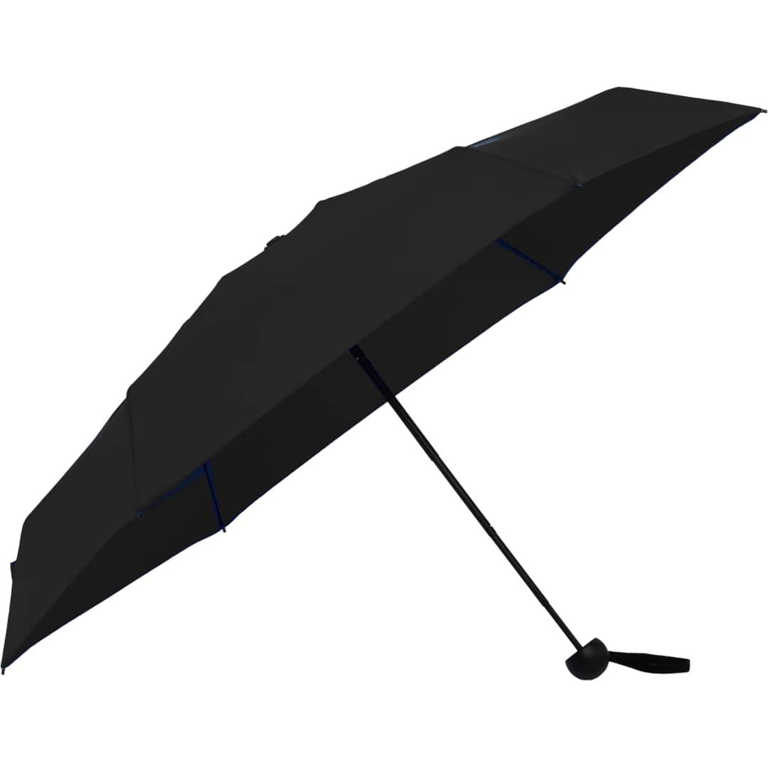 37 Recycled 5 folding umbrella Black thumbnail 3
