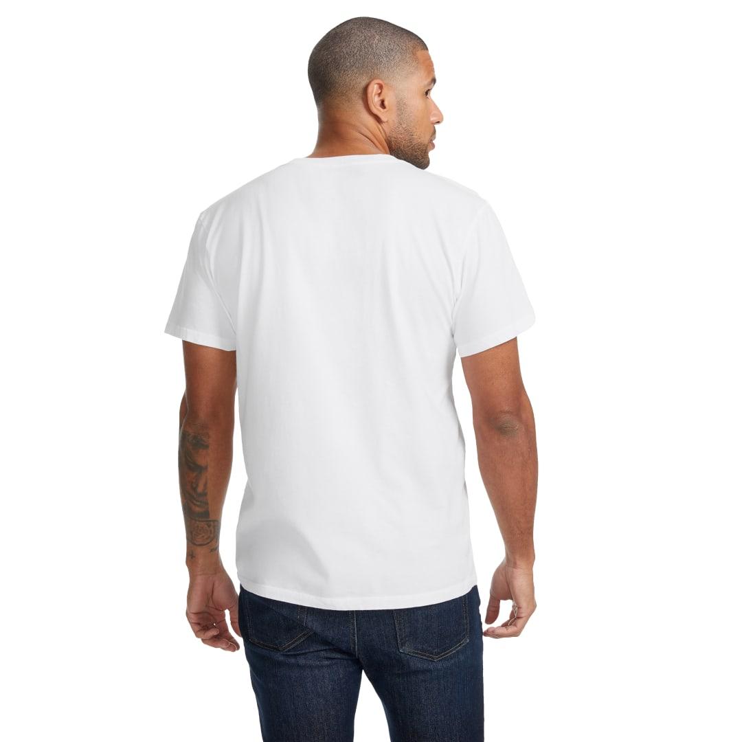 American giant classic cotton crew t - mens White miniatura 5