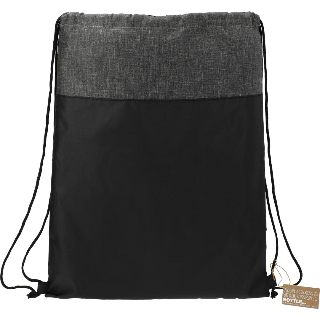 Ash recycled drawstring bag Black thumbnail 2