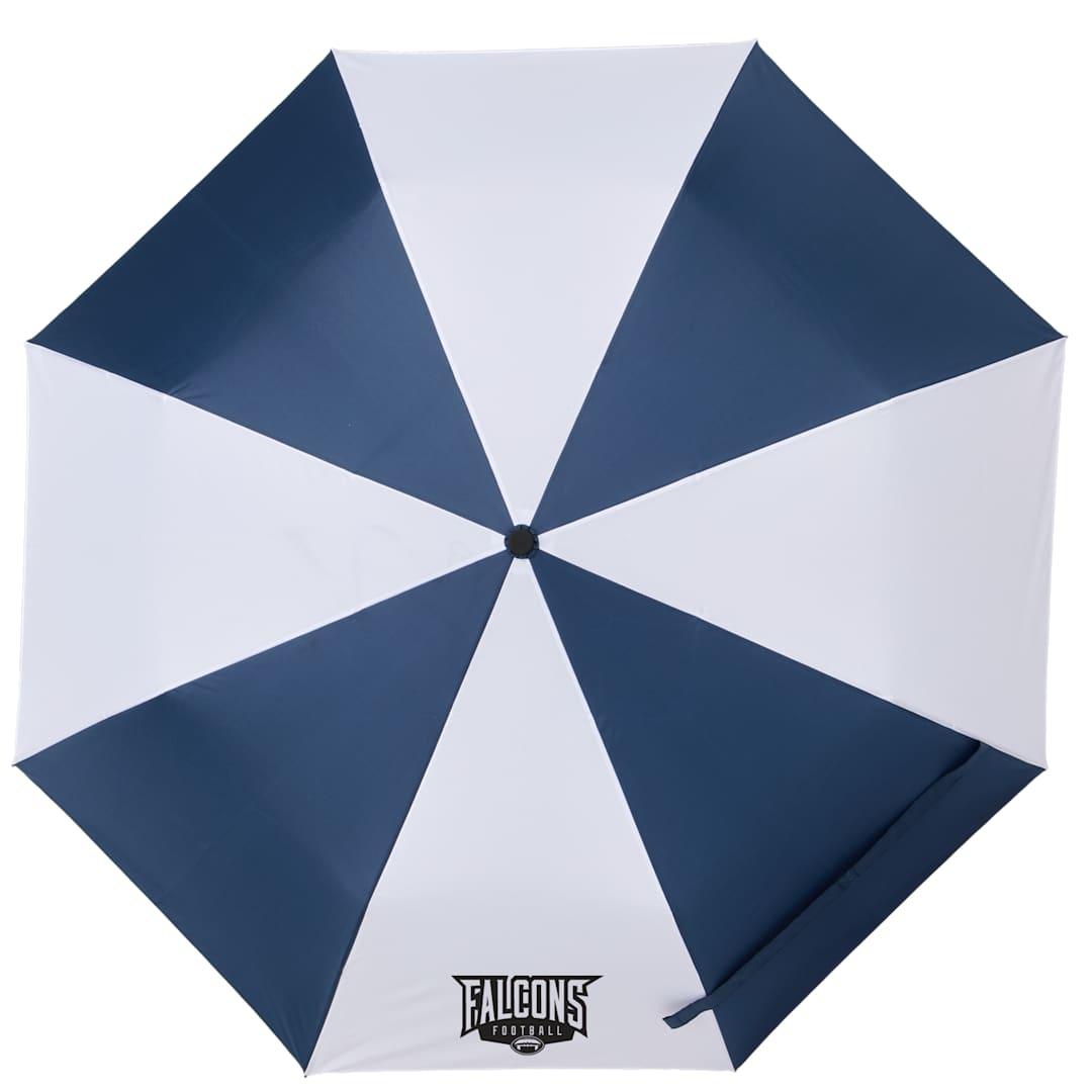 58 Recycled folding golf umbrella Black miniatura 13
