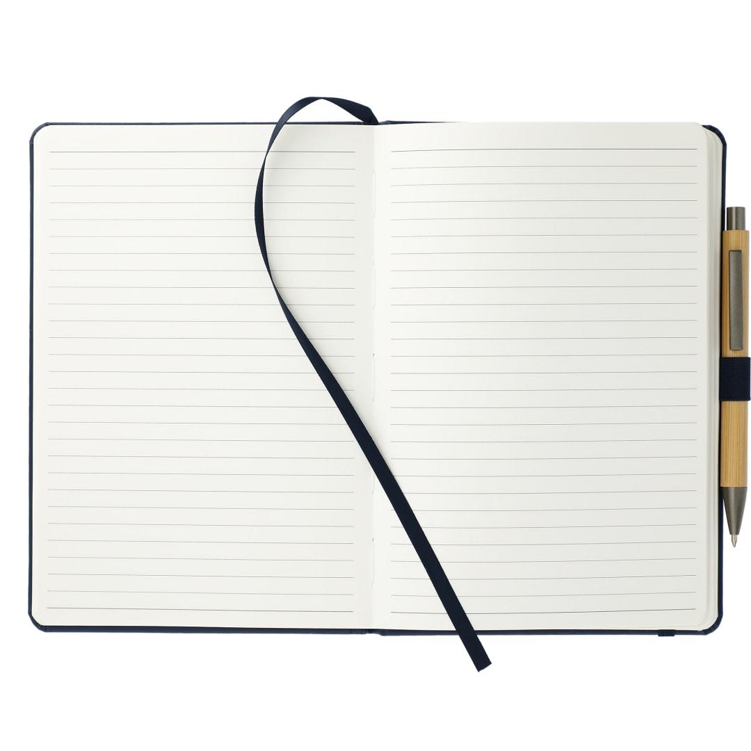 Fsc® mix 5.75 x 8.5 pedova™ pocket bound journal Navy Blue miniatura 19