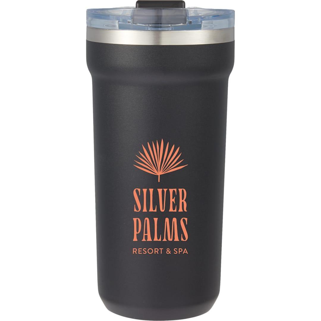 Catone recycled vacuum tumbler w/ slider lid 20oz Black miniatura 10