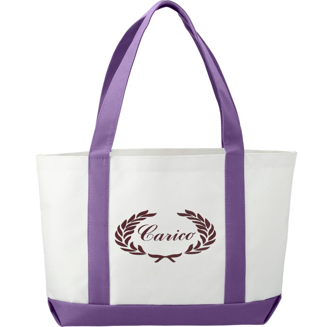 Large canvas tote bag White miniatura 49
