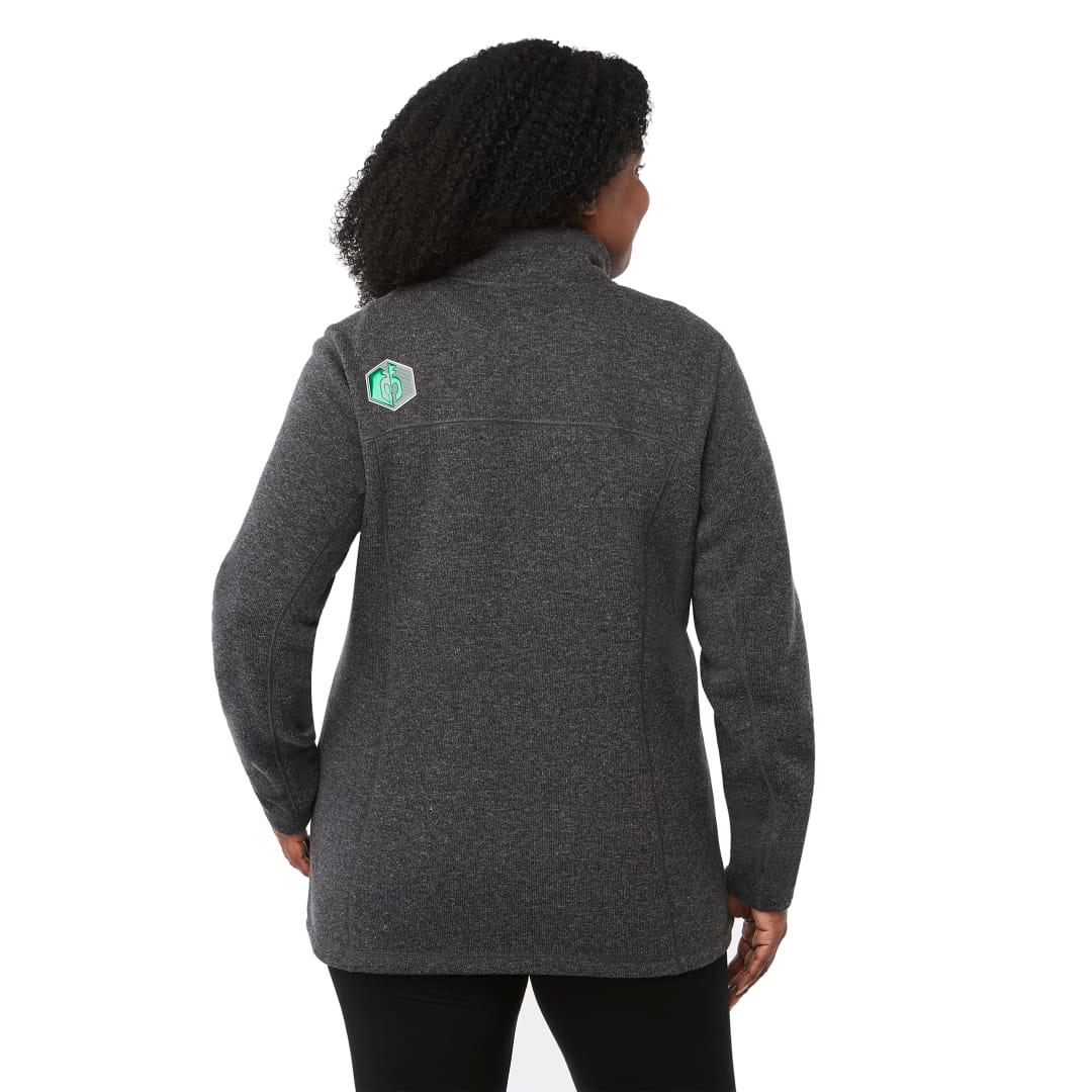 Darnell eco knit full zip - womens Grey miniatura 13