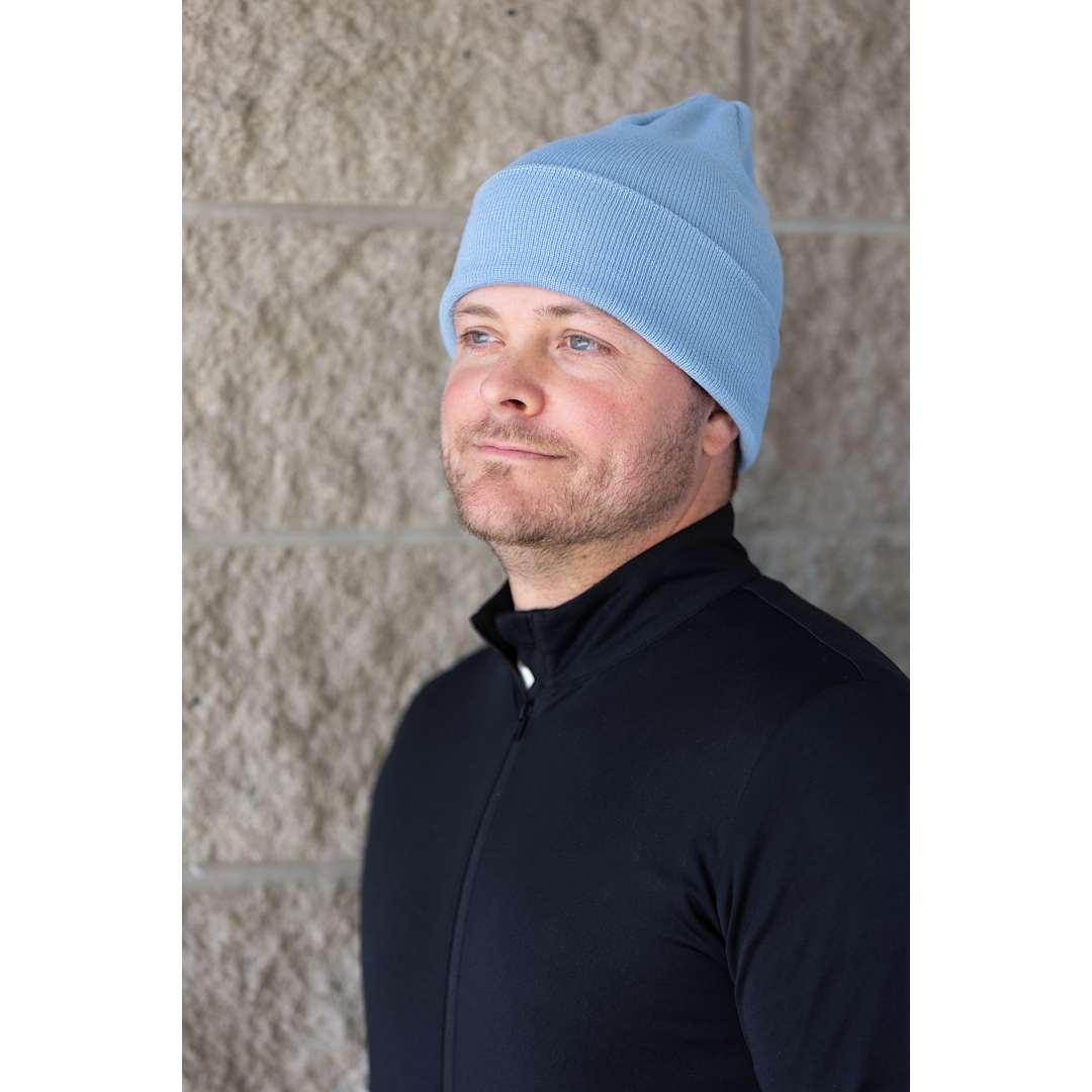 Recycled knit beanie - unisex Grey miniatura 19