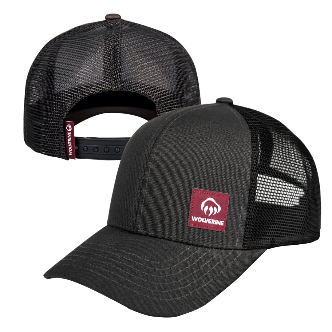Wolverine red label trucker cap Black miniatura 3