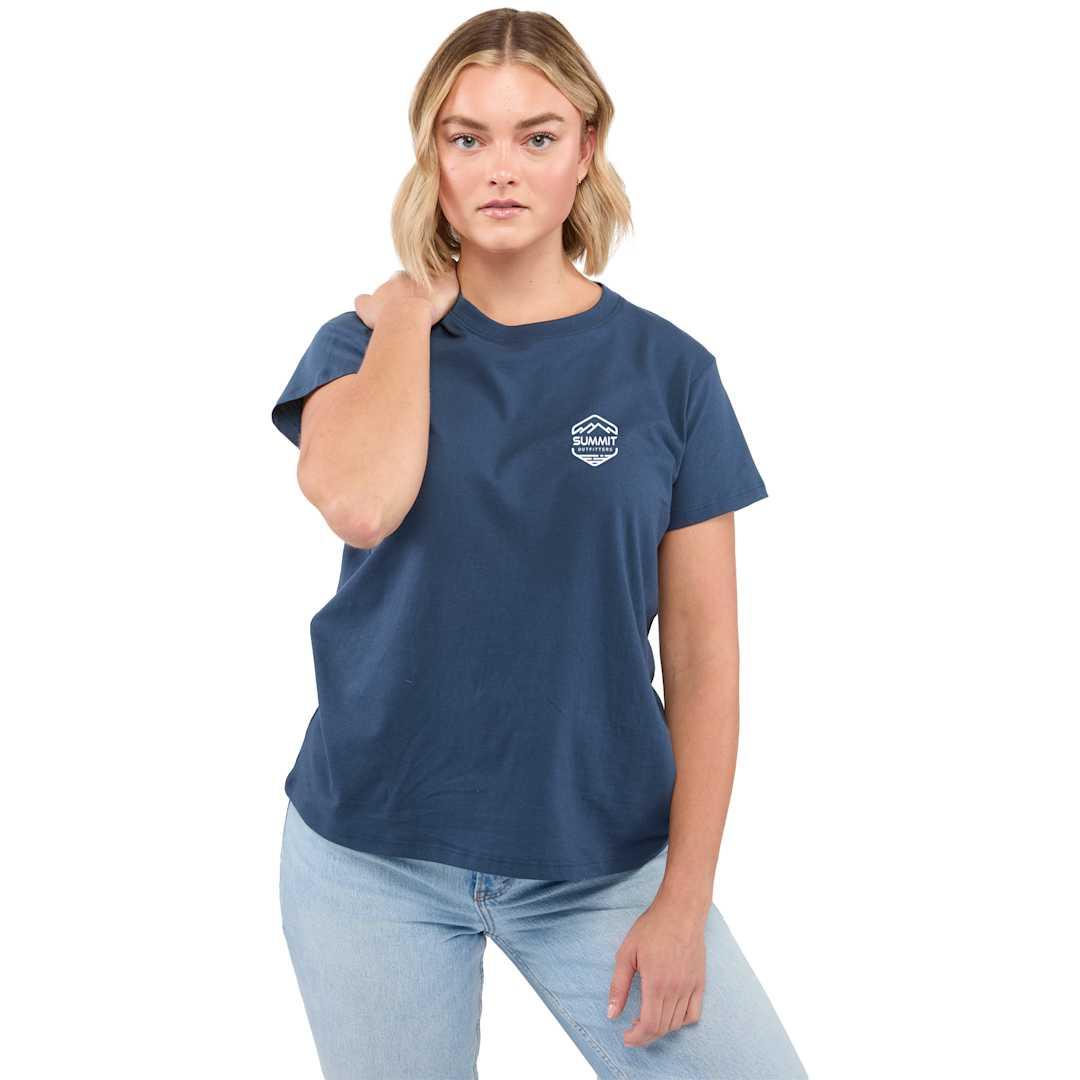 American giant cotton crew neck tee - womens White miniatura 12