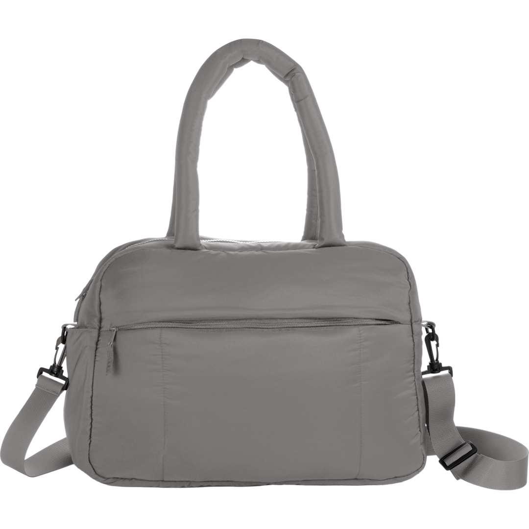 Puffer recycled duffle bag Grey miniatura 5