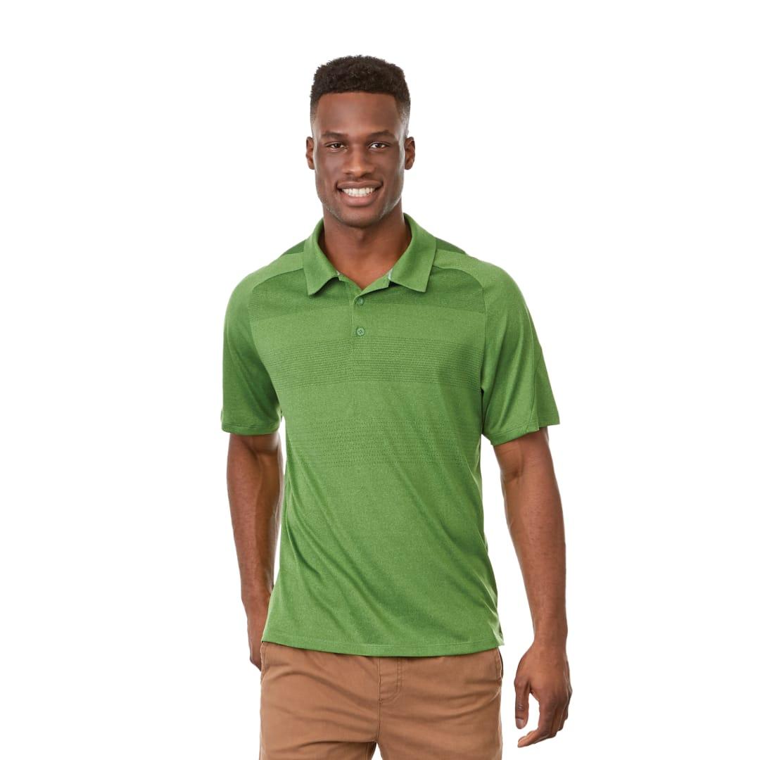 Mens antero short sleeve polo Blue miniatura 6