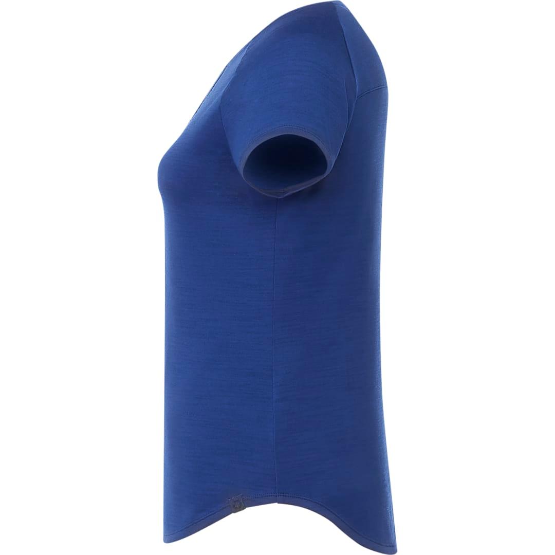 Womens amos eco ss top Blue miniatura 5