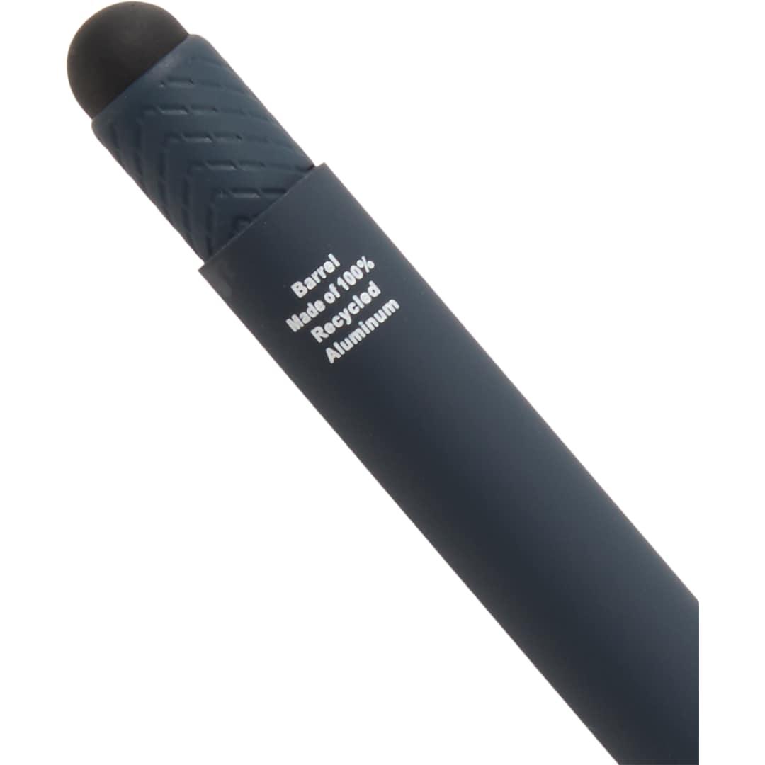 Nadine recycled soft touch gel stylus Black miniatura 10
