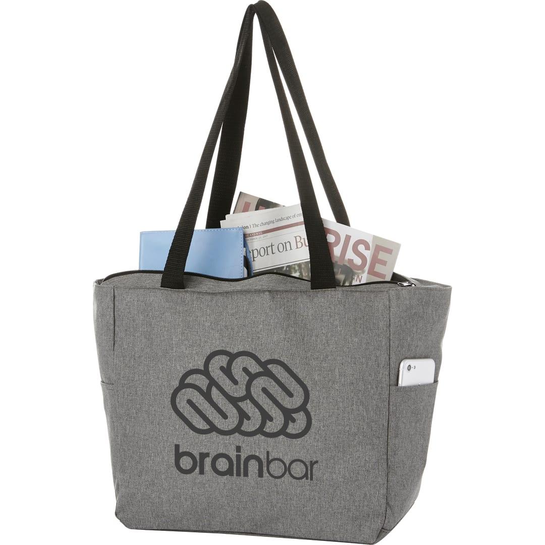 Essential zip convention tote Graphite miniatura 7