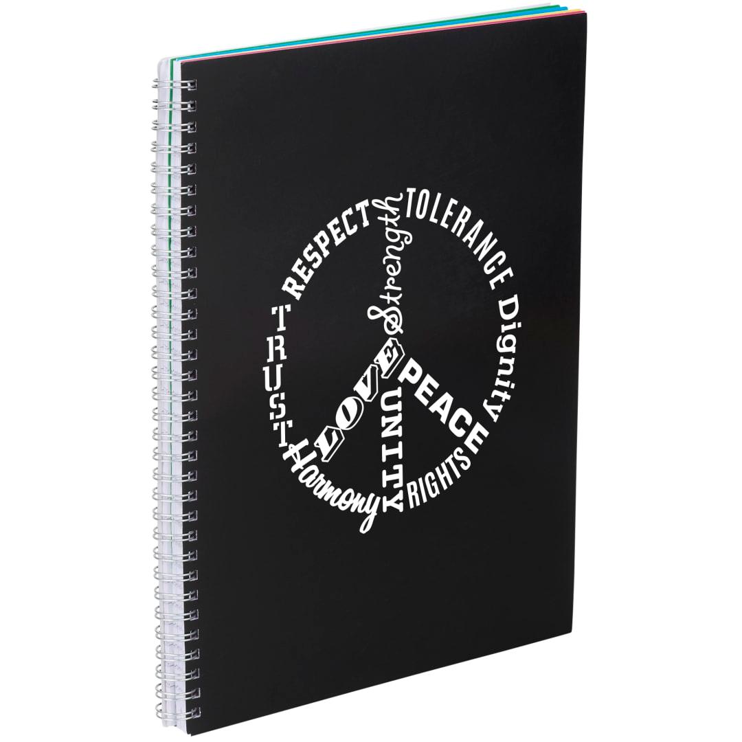 Fsc® mix 8.5 x 11 remark 5-subject notebook Black miniatura 10