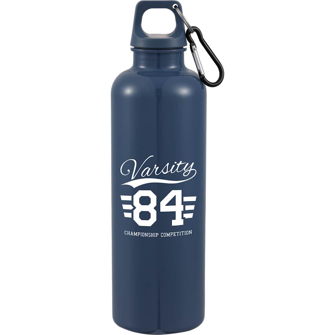 Race 25oz recycled bottle with carabiner Black miniatura 35