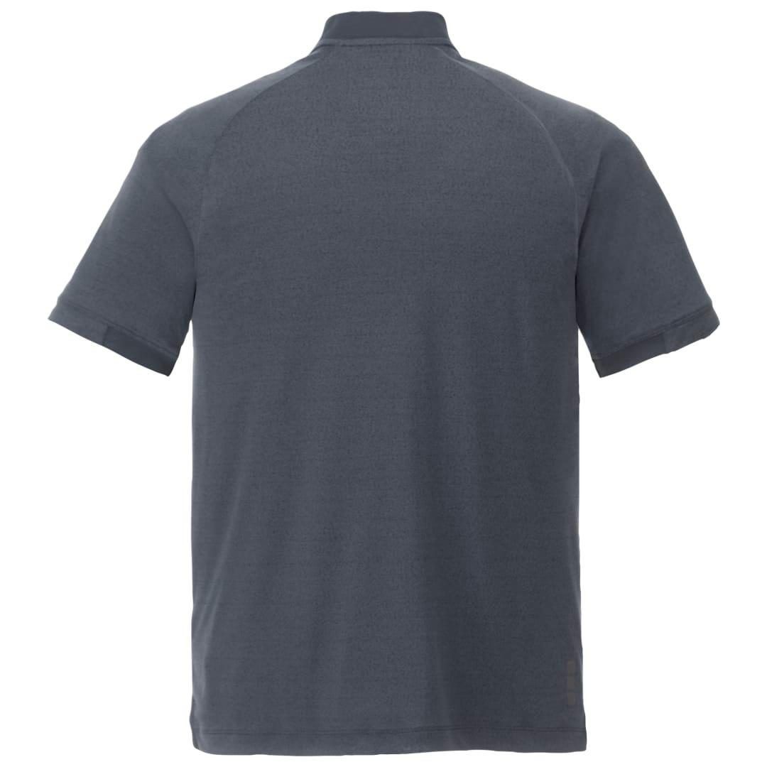Mens kinport ss stand collar polo Wine miniatura 15
