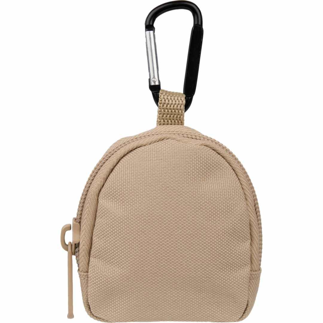 Mini backpack bag charm Natural miniatura 19