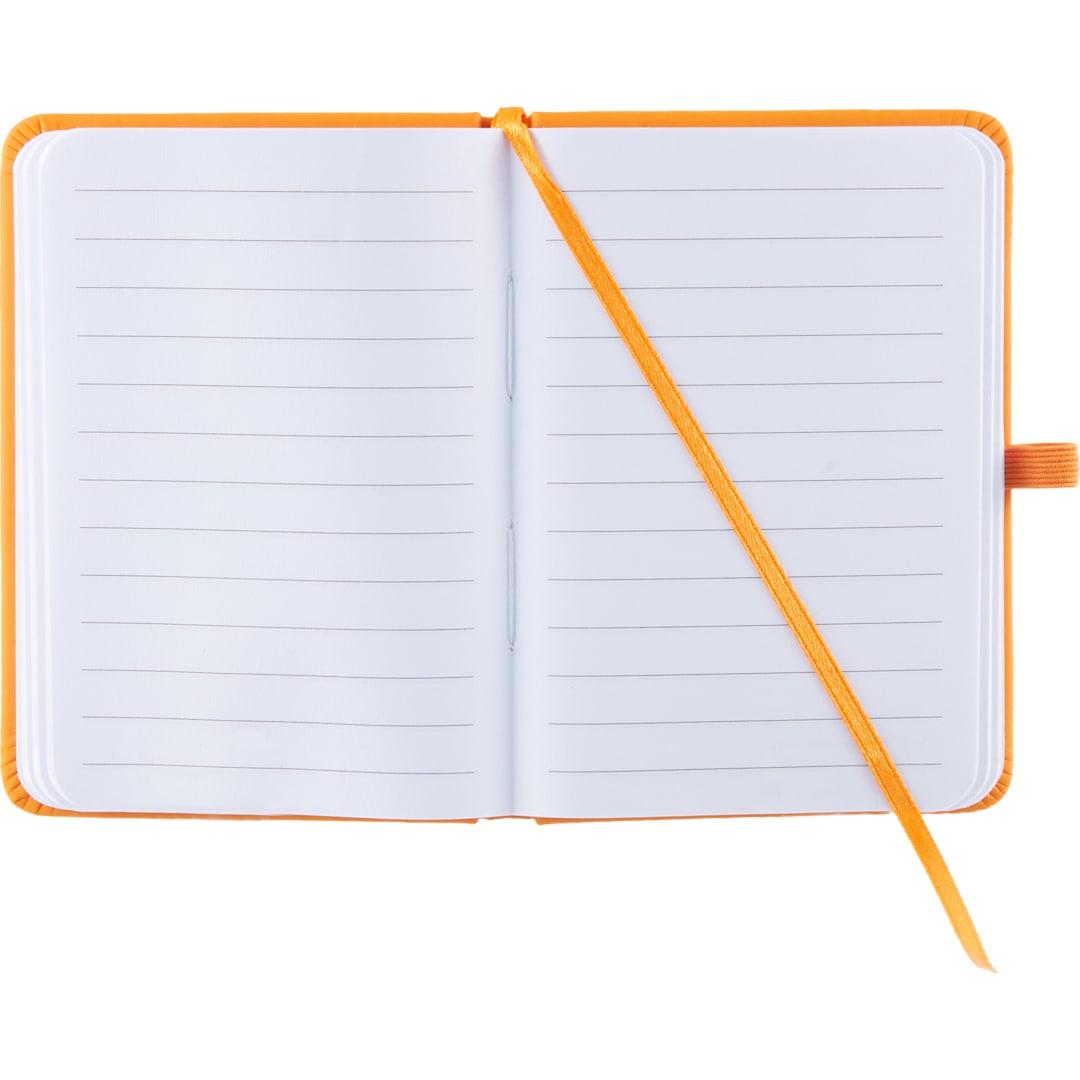 Mini recycled notebook w/ clip Black miniatura 26