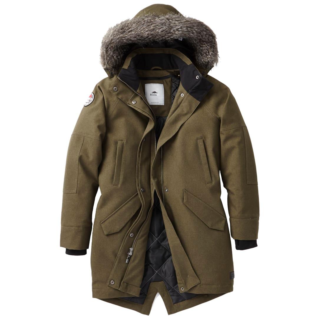 Womens bridgewater roots73 insulated jacket Dark Green miniatura 5