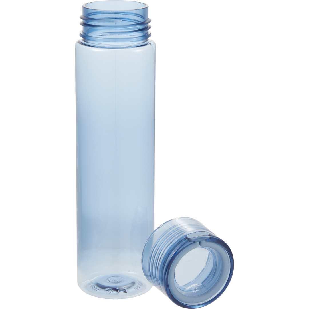 Skinny mini recycled rpet bottle 10oz Black miniatura 19