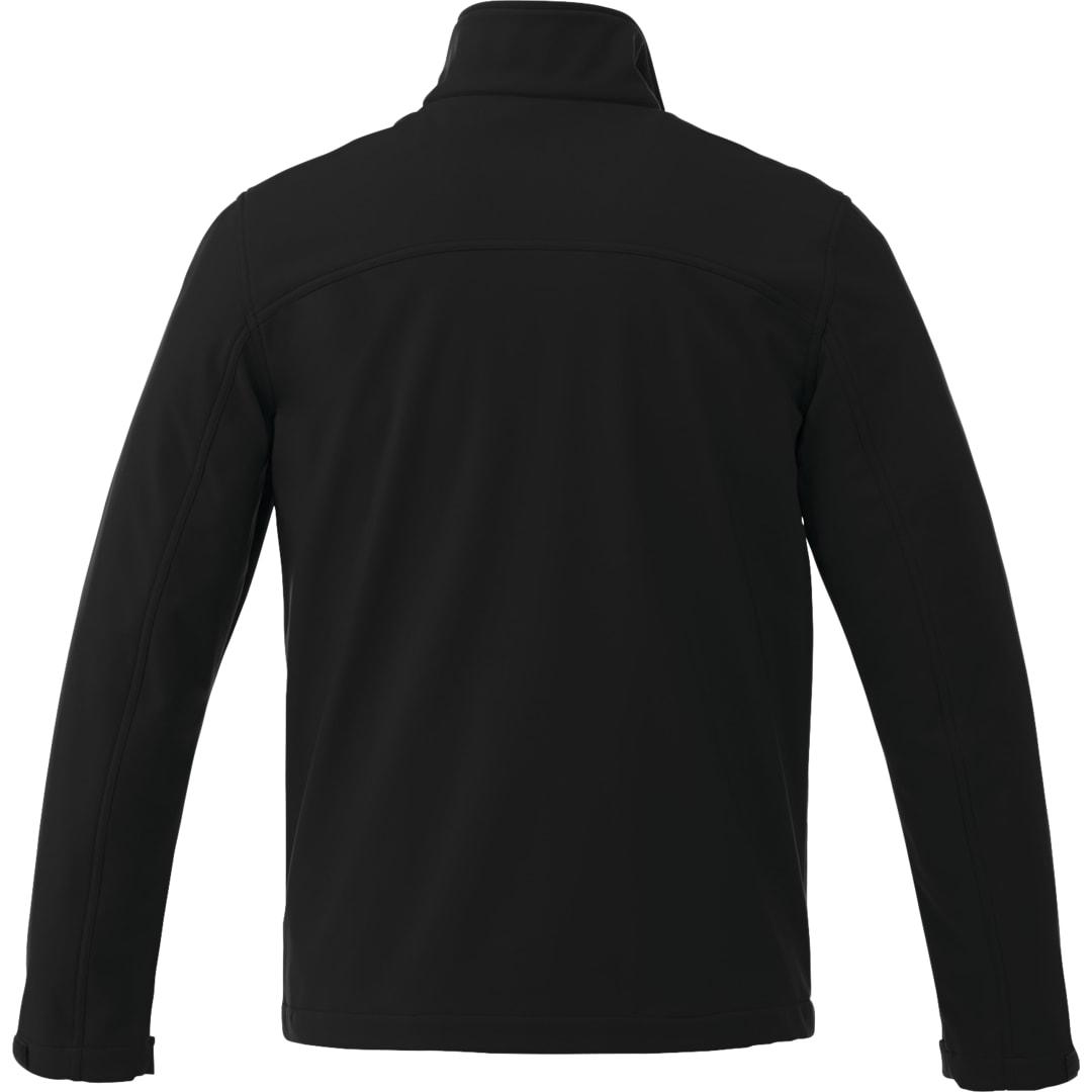 Mens maxson softshell jacket tall Black miniatura 4