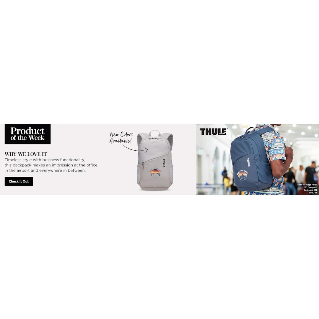 Thule heritage notus 16 computer backpack 20l Black front