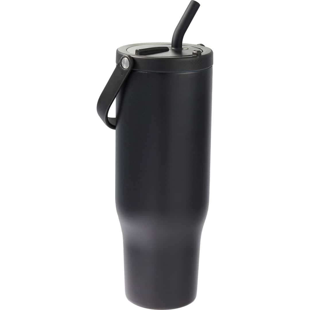 Trinity recycled straw leak proof tumbler 30oz Black miniatura 8