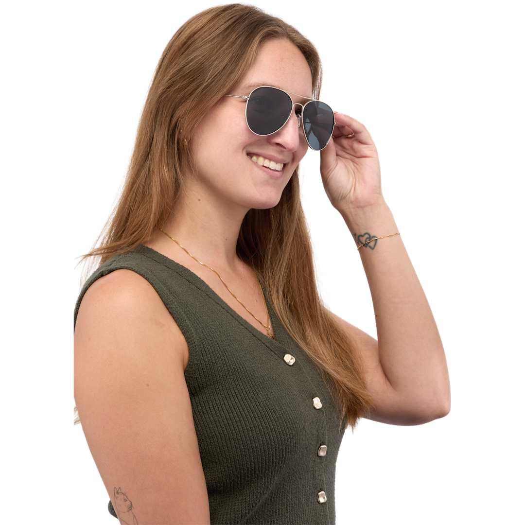 Stunkel recycled aviator sunglasses Black miniatura 32
