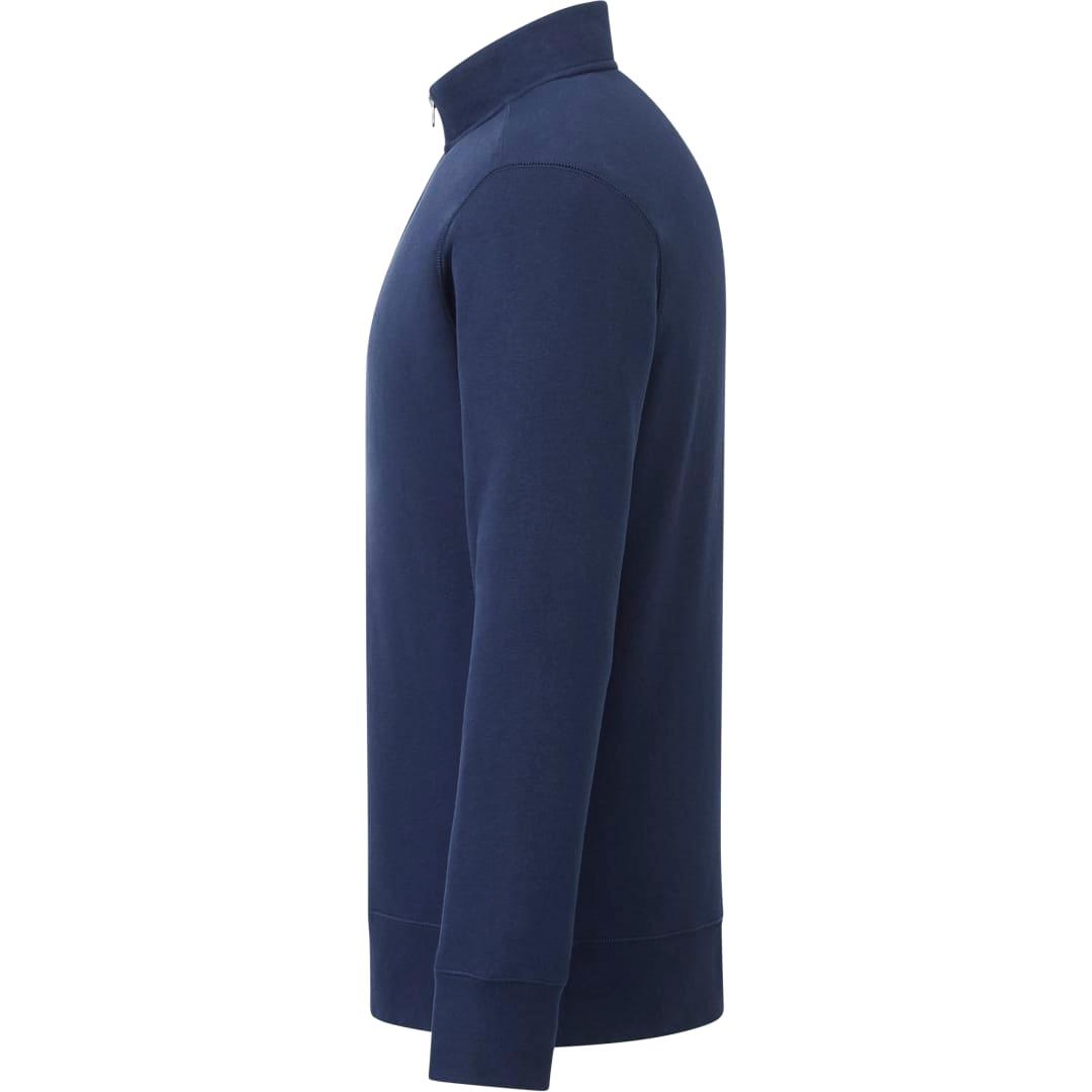 Mens dayton fleece half zip Black miniatura 5