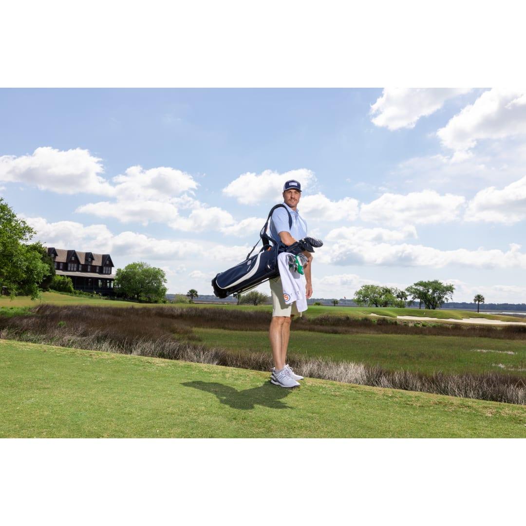 Stitch® club stripe polo shirt - mens Blue miniatura 7
