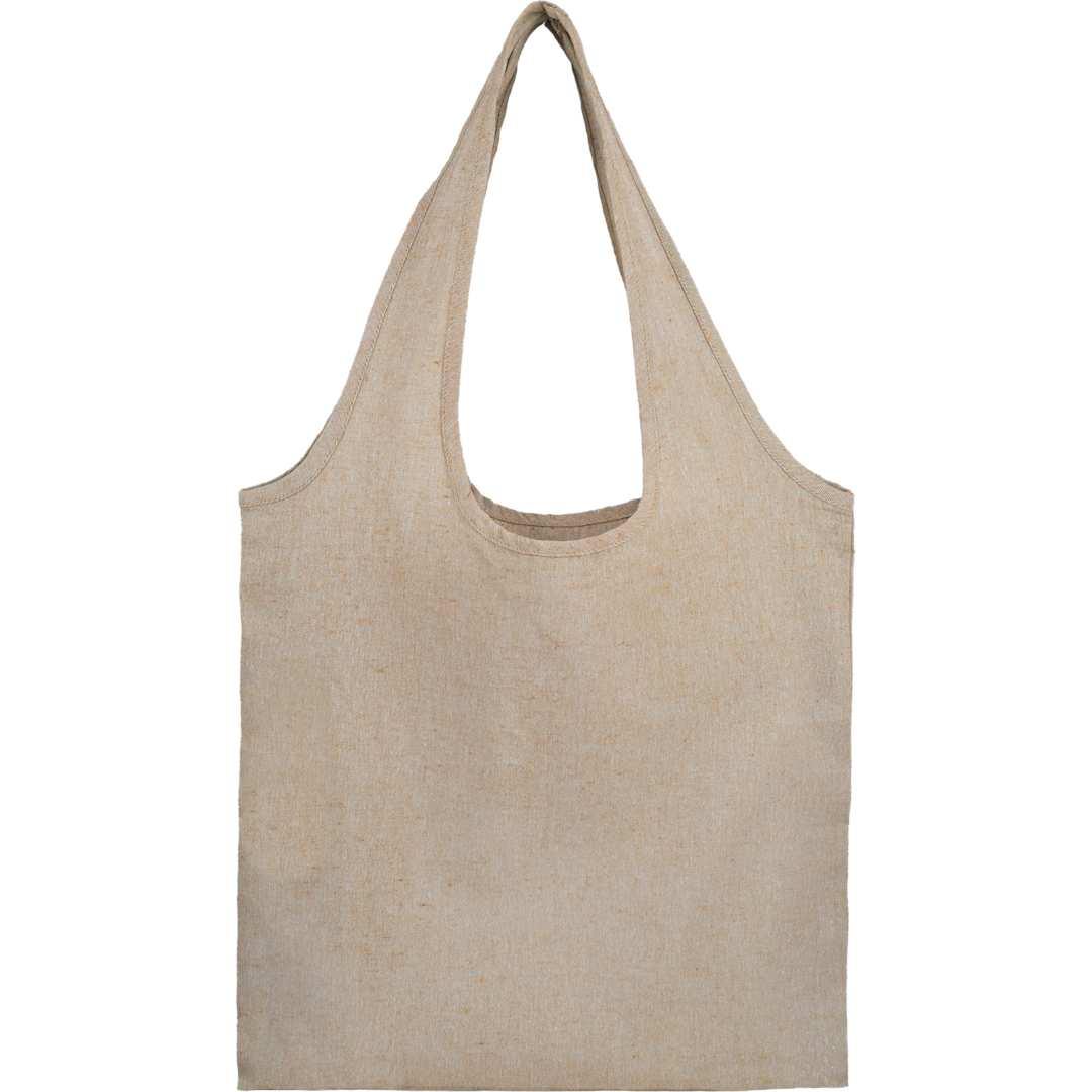 Bungalow 5oz recycled cotton twill shopper tote Black miniatura 13