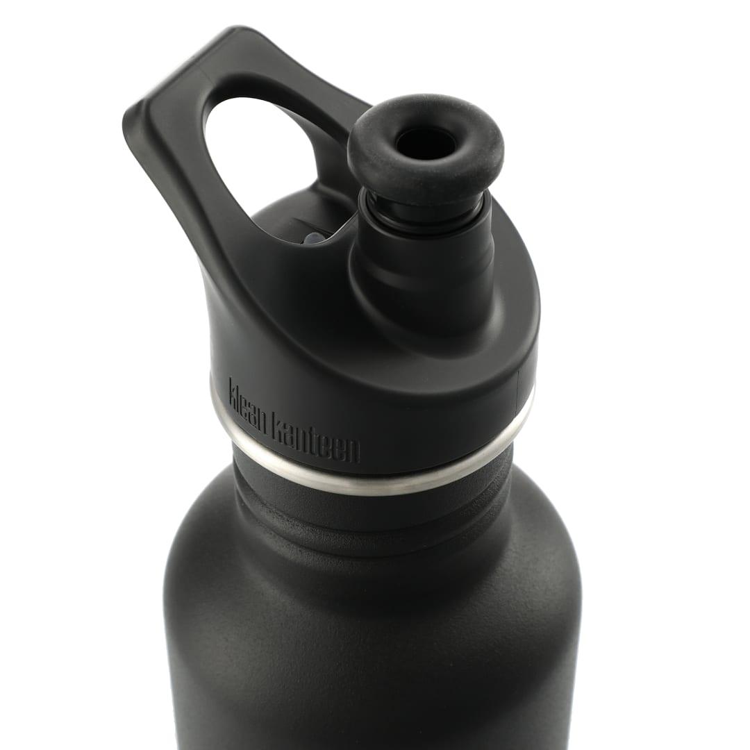Klean kanteen eco classic 27oz- sport cap Black miniatura 4