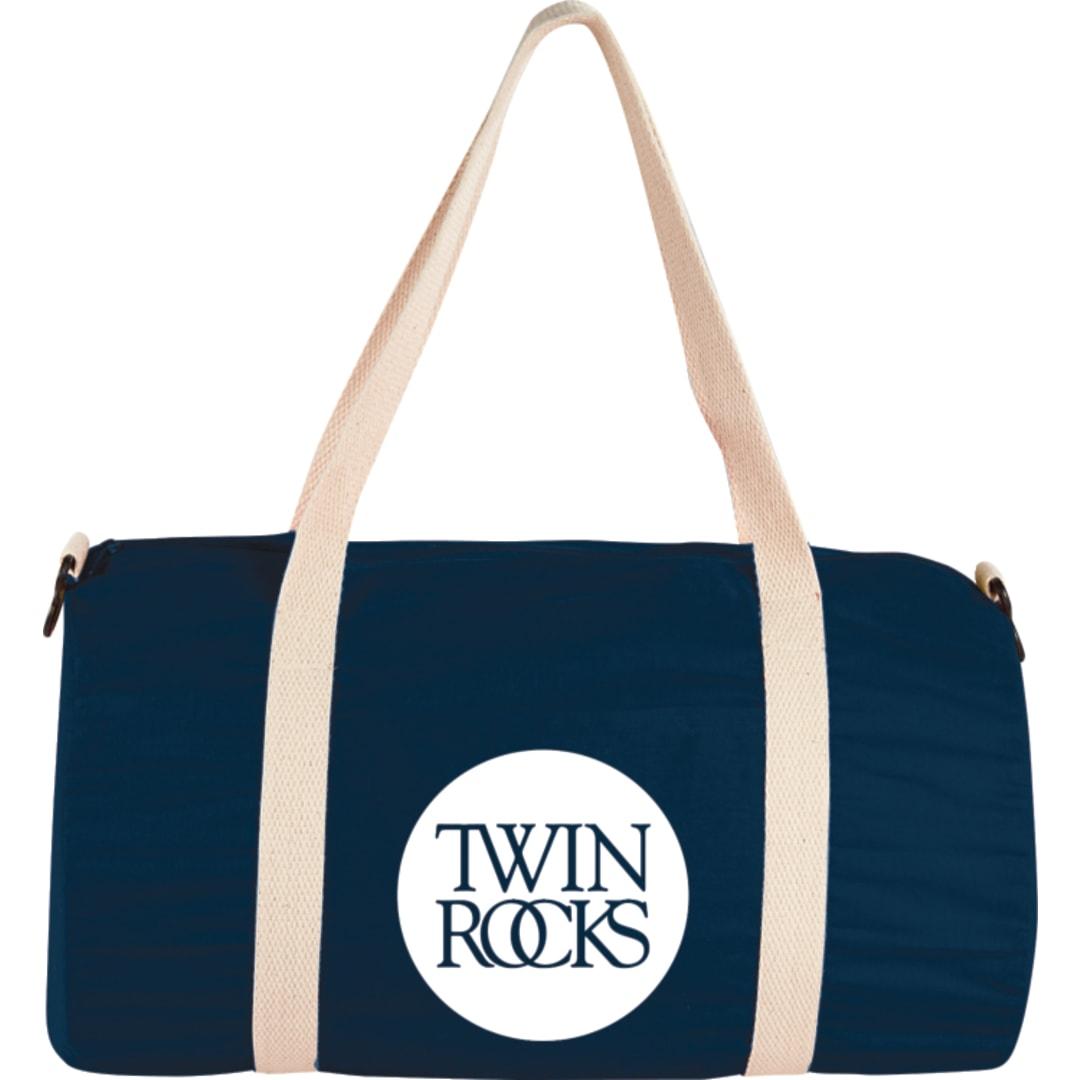 Barrel 18 5oz cotton canvas duffel bag Natural miniatura 11