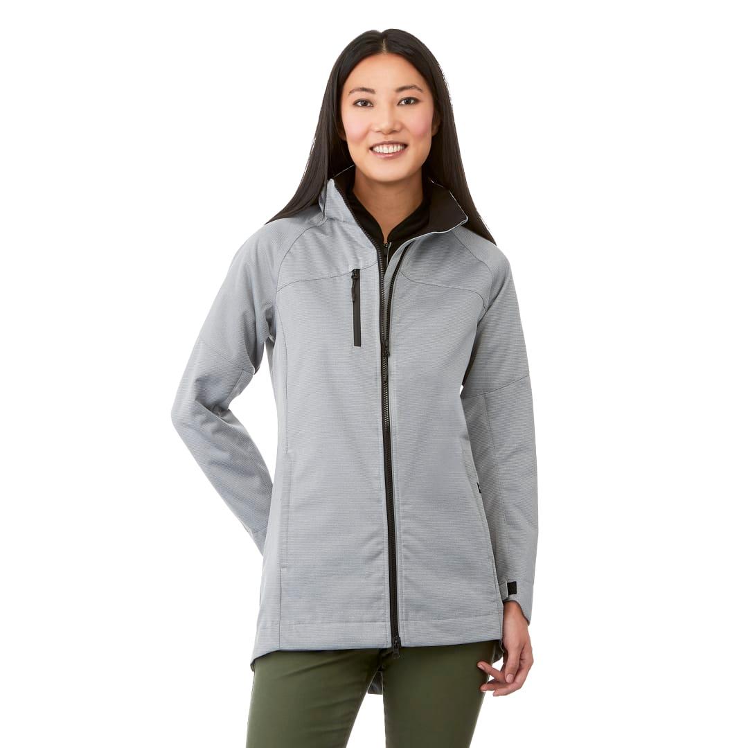 Womens bergamo softshell jacket Black miniatura 4