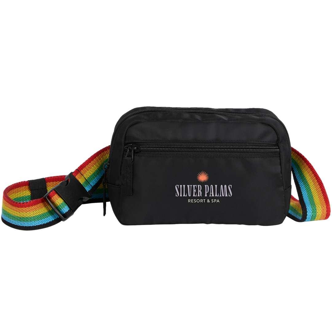 Recycled sport fanny pack Black miniatura 42