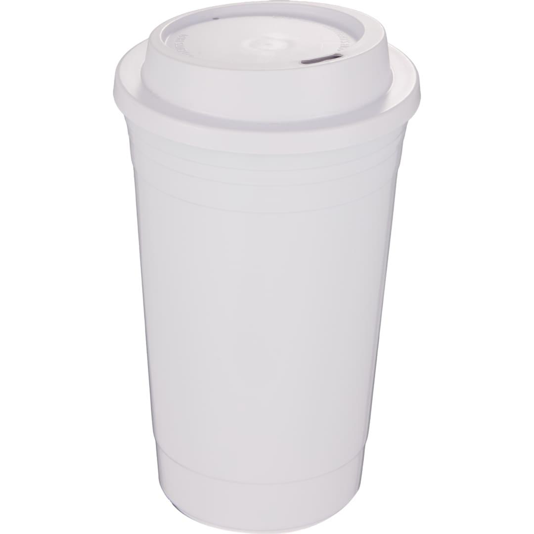 The traveler insulated cup 16 oz. w/ lid Black miniatura 28