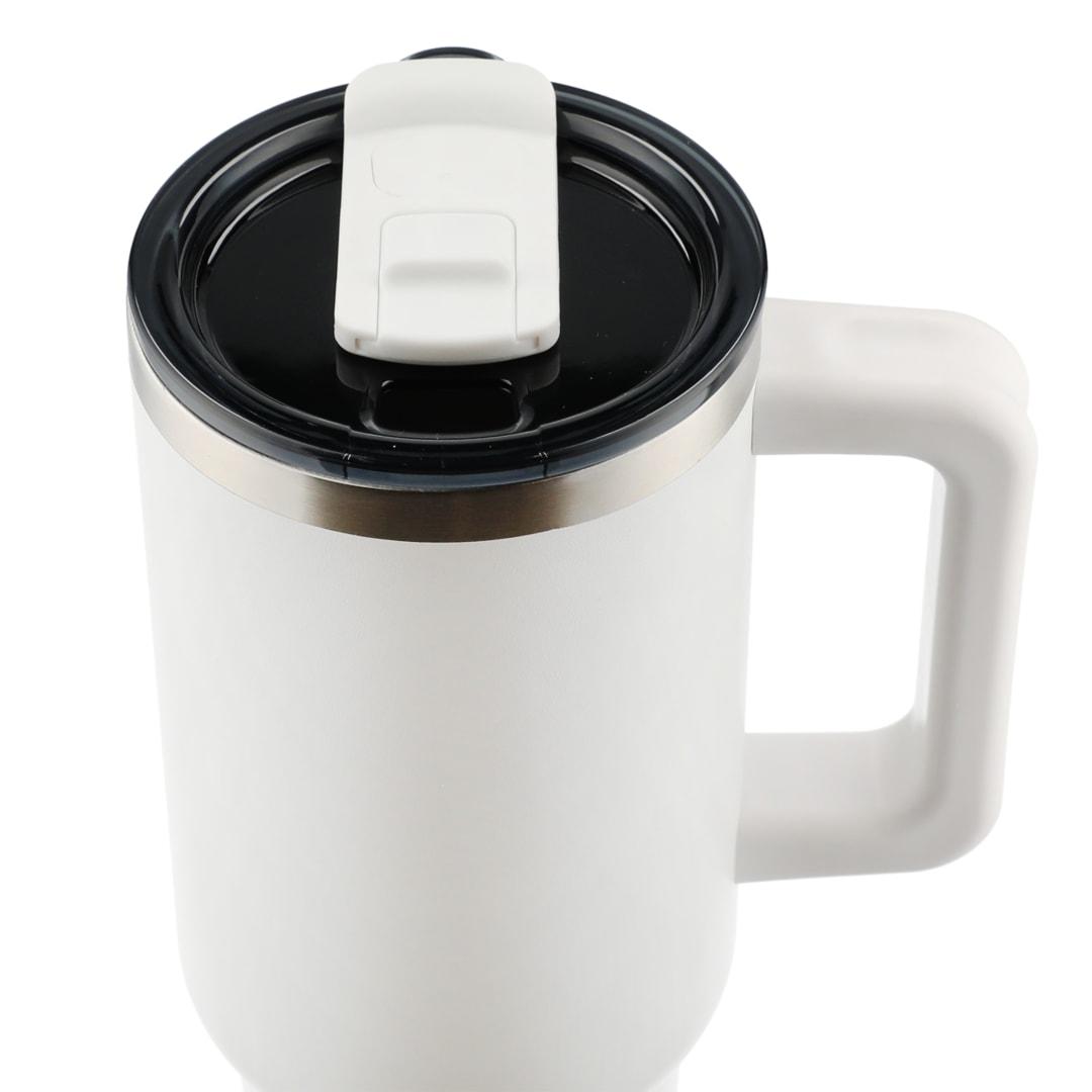 Pinnacle recycled travel tumbler with straw 40oz Black miniatura 51