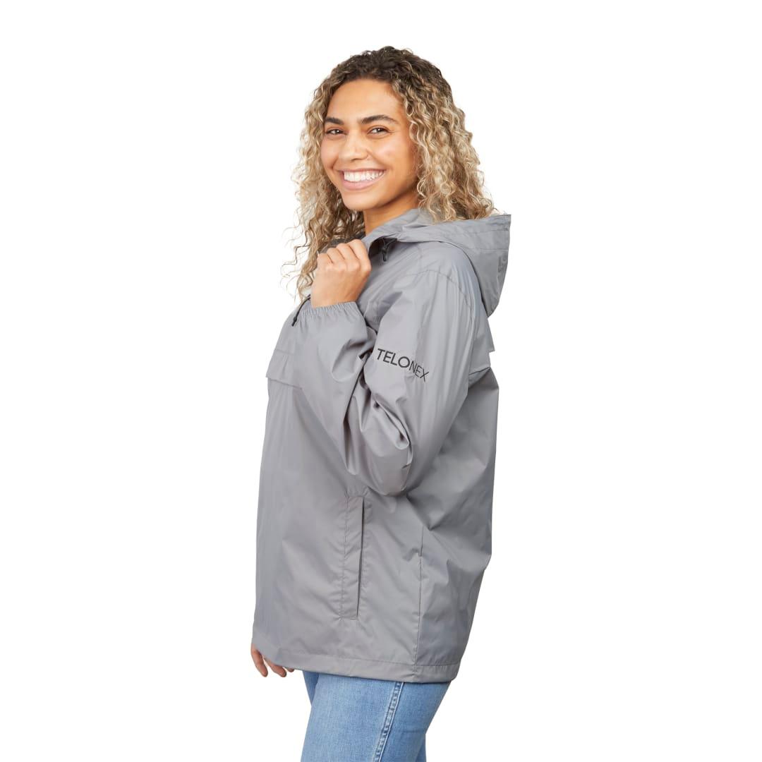 Avas eco 1/4 zip anorak - gender neutral Grey miniatura 5