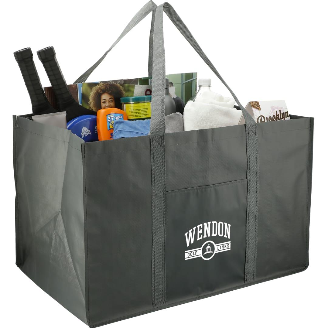 Recycled woven utility tote Royal miniatura 5