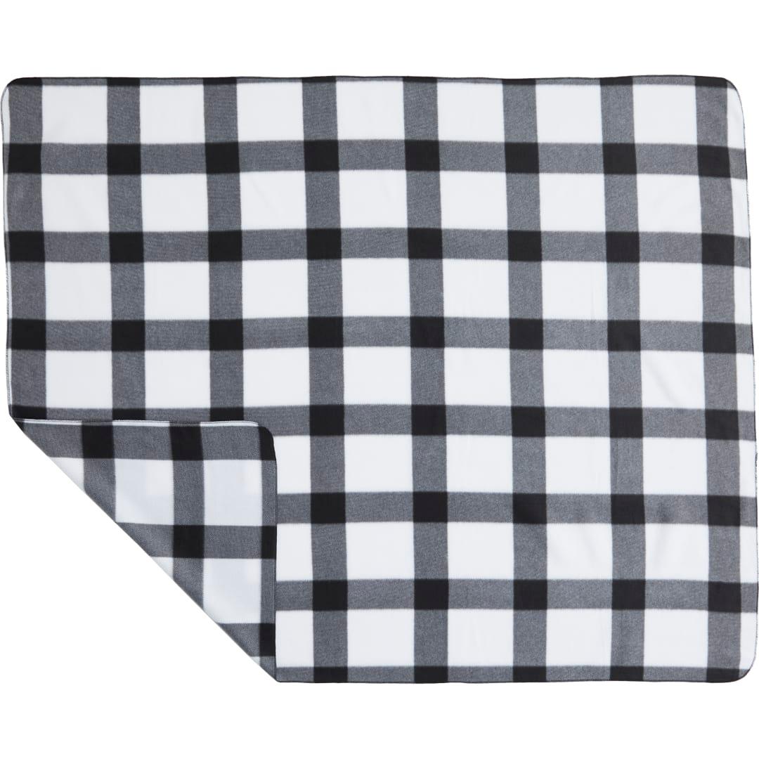 Buffalo plaid fleece blanket Red miniatura 13