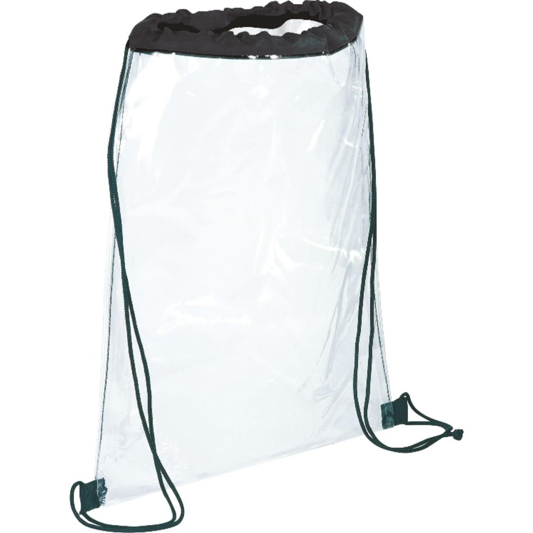 Rally clear drawstring bag Navy Blue miniatura 3