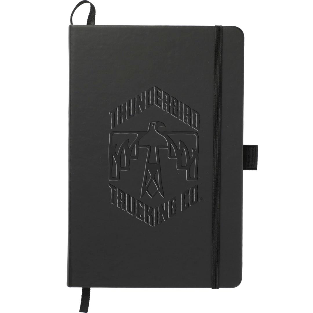 Fsc® mix 5.5 x 8.5 mela bound journal Black miniatura 10