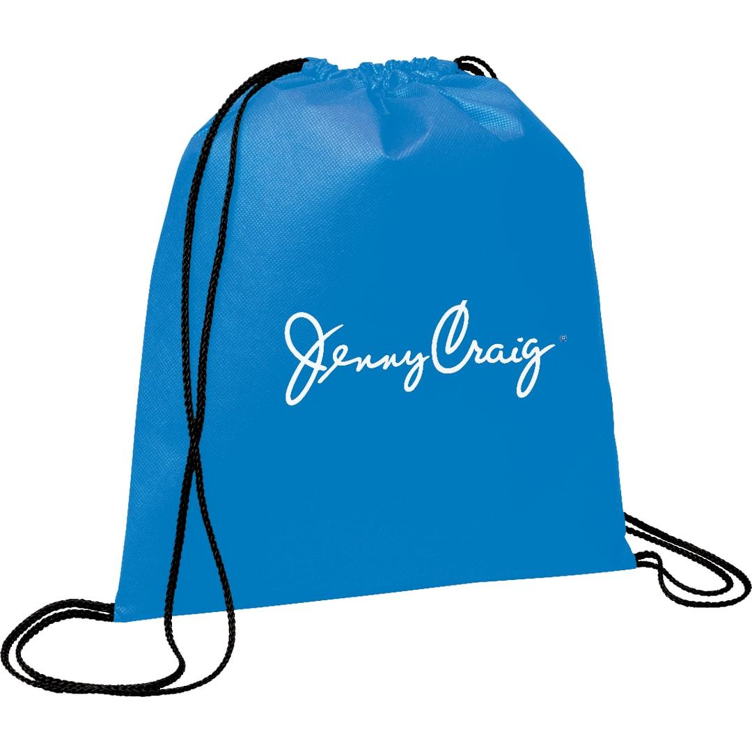 Evergreen non-woven drawstring bag Black miniatura 19
