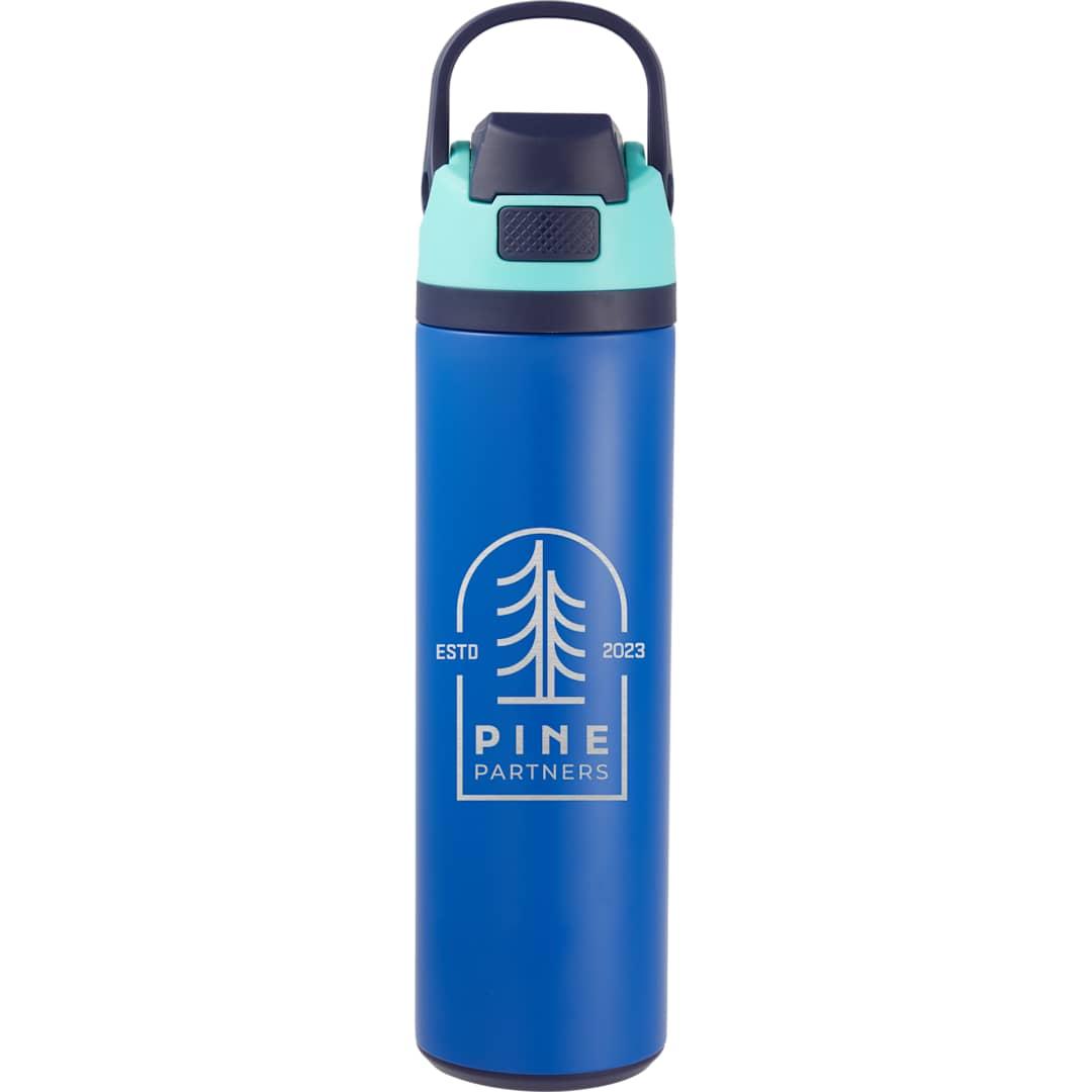 Reef 24oz vacuum recycled stainless-steel bottle Bay Blue miniatura 15
