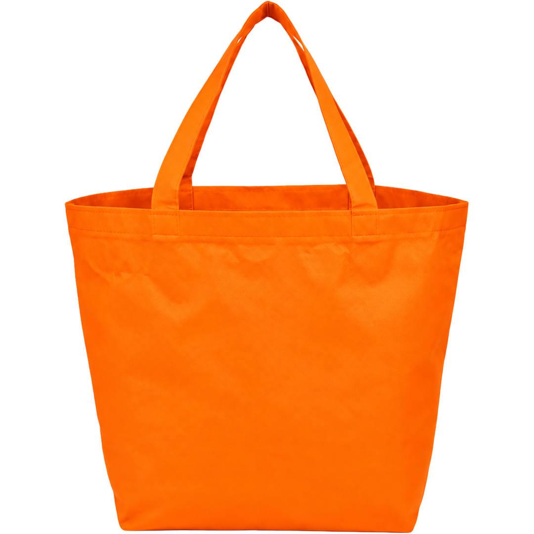 Yaya 100% recycled budget non woven shopper tote Black miniatura 37