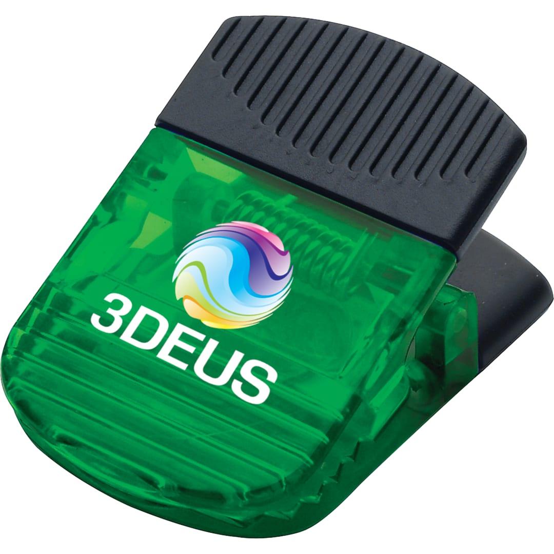 Jumbo magnetic memo clip Green miniatura 16