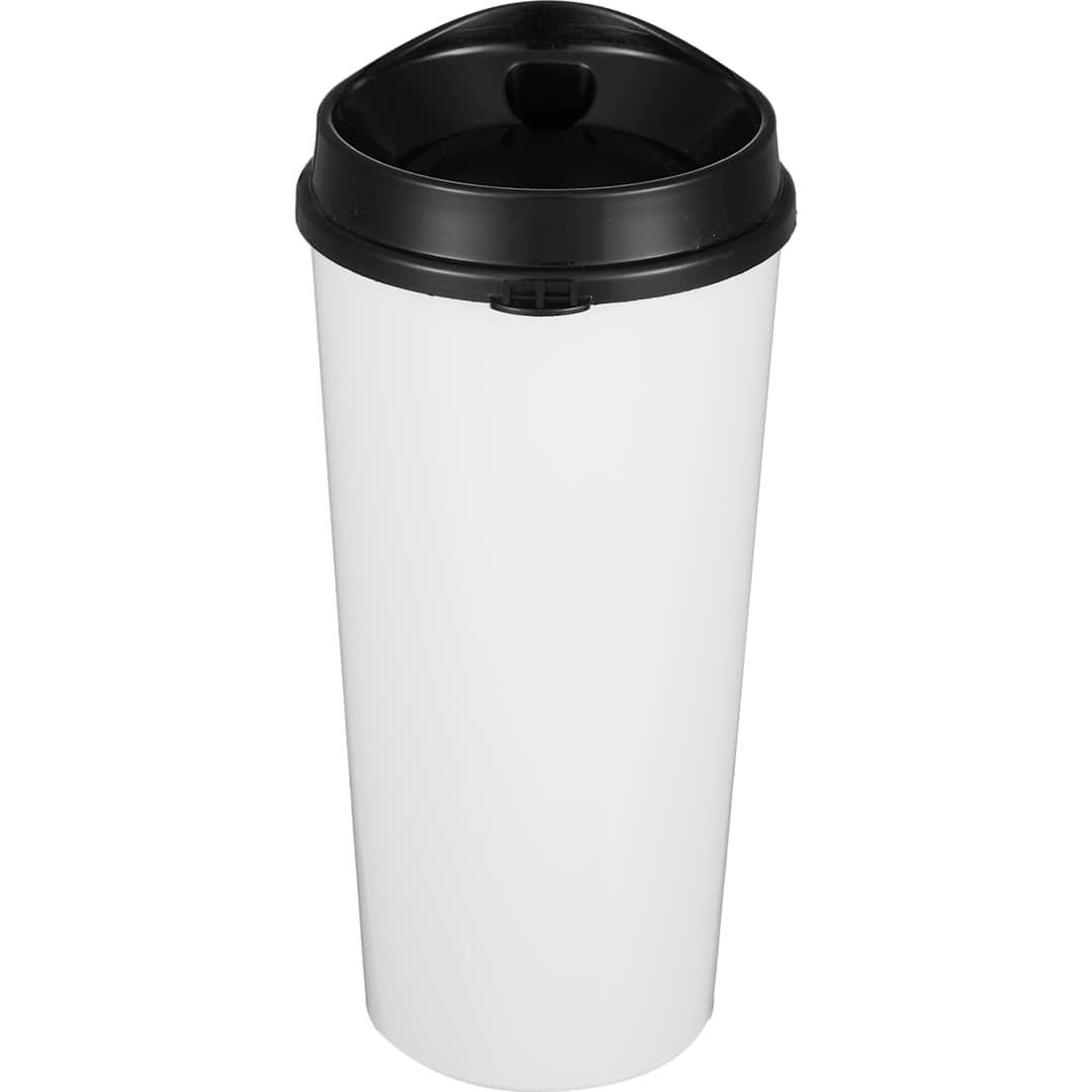 The roadmaster recycled 20oz travel tumber w/ lid Black miniatura 3